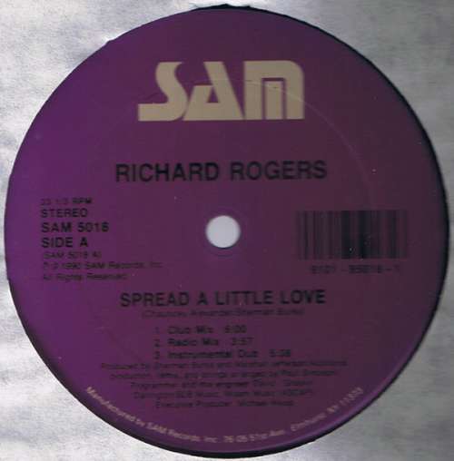 Cover Richard Rogers - Spread A Little Love (12) Schallplatten Ankauf