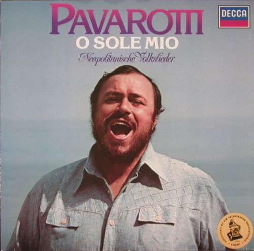 Cover Luciano Pavarotti - O Sole Mio Neapolitanische Volkslieder (LP) Schallplatten Ankauf