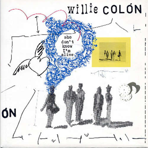 Cover Willie Colón - She Don't Know I'm Alive (7, Single) Schallplatten Ankauf