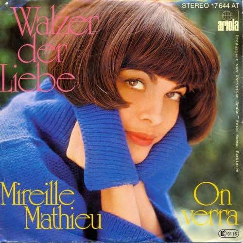 Cover Mireille Mathieu - Walzer Der Liebe (7, Single) Schallplatten Ankauf