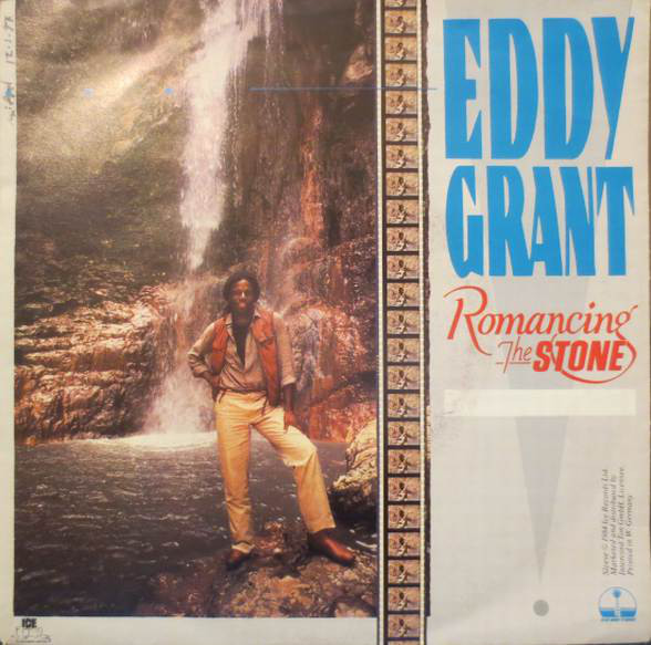 Cover Eddy Grant - Romancing The Stone (7, Single) Schallplatten Ankauf