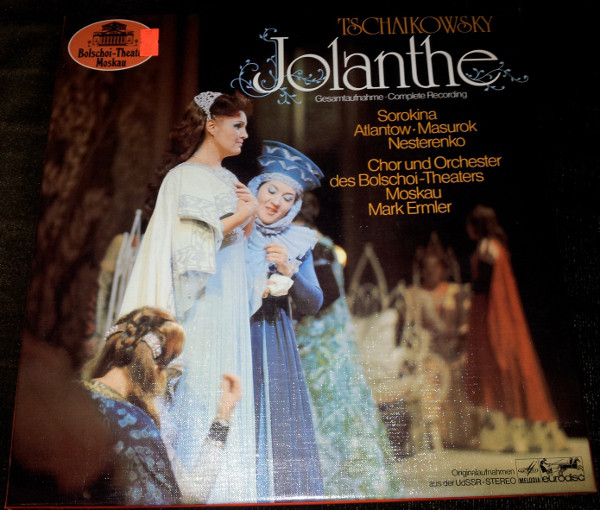 Cover Tschaikowsky* - Jolanthe Op. 69 (2xLP + Box) Schallplatten Ankauf