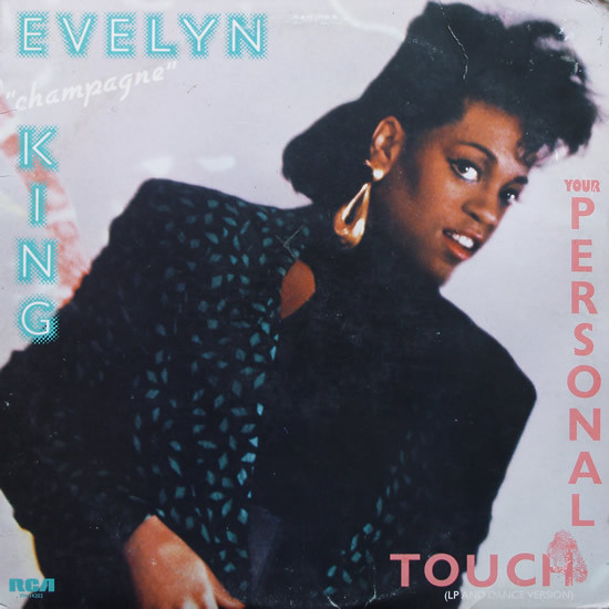 Cover Evelyn Champagne King* - Your Personal Touch (LP And Dance Version) B/W Talking In My Sleep (12, Ind) Schallplatten Ankauf