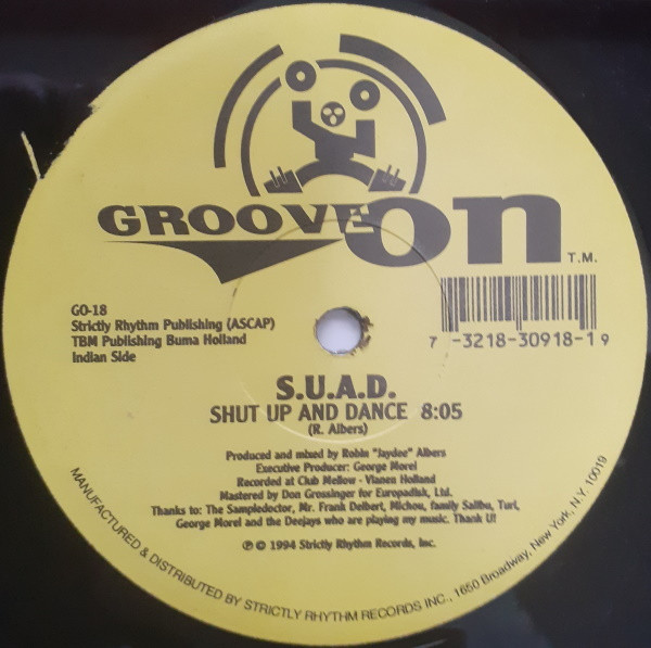 Bild S.U.A.D. - Shut Up And Dance (12) Schallplatten Ankauf