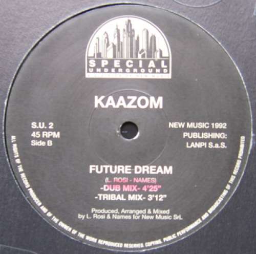 Cover Kaazom - Future Dream (12) Schallplatten Ankauf