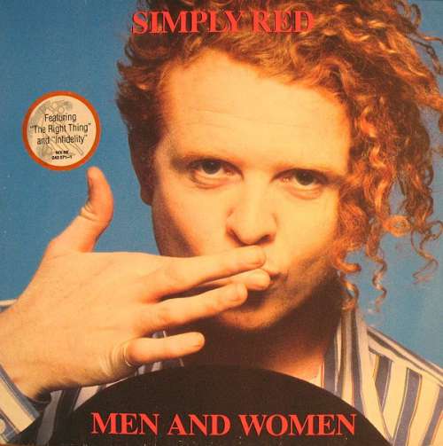 Cover Simply Red - Men And Women (LP, Album, SBK) Schallplatten Ankauf