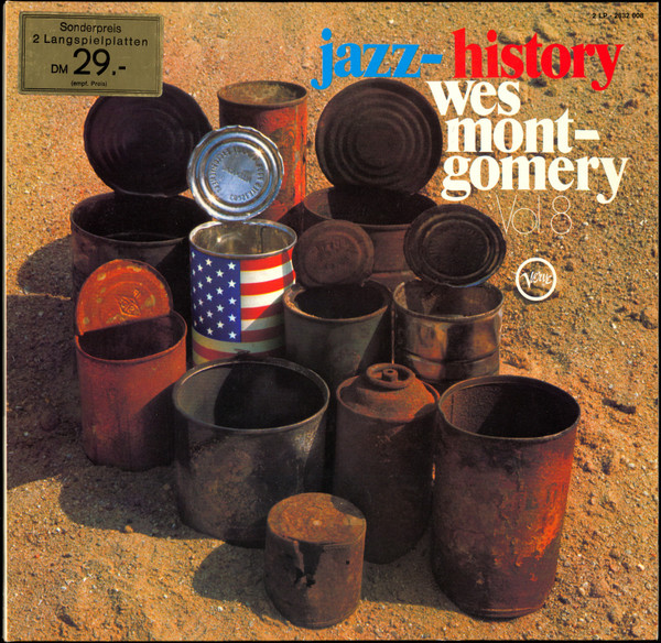 Cover zu Wes Montgomery - Jazz History Vol.8 (2xLP, Comp) Schallplatten Ankauf
