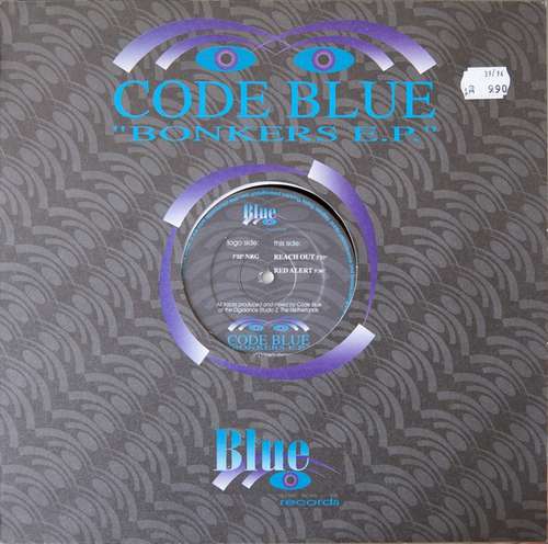 Cover Code Blue - Bonkers E.P. (12, EP) Schallplatten Ankauf