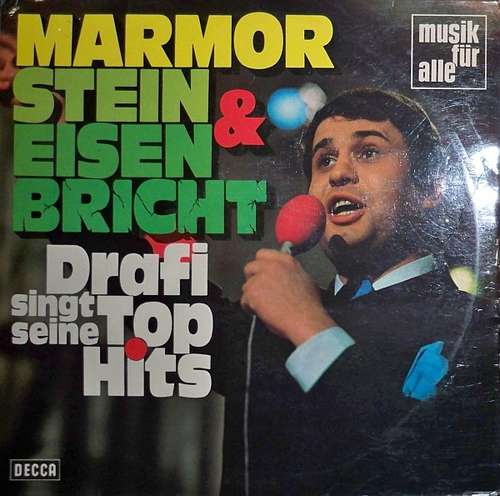 Cover Drafi* - Marmor, Stein Und Eisen Bricht (Drafi Singt Seine Top Hits) (LP, Comp) Schallplatten Ankauf