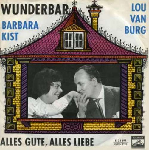 Cover Lou Van Burg Und Barbara Kist - Wunderbar (7, Single) Schallplatten Ankauf