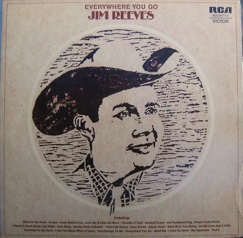 Cover Jim Reeves - Everywhere You Go ...And Other Rare Recordings Of Jim Reeves (2xLP, Comp, Gat) Schallplatten Ankauf