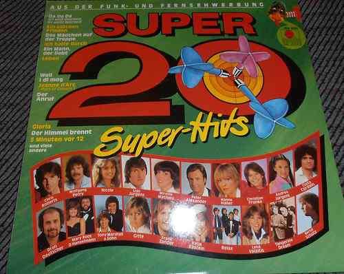 Cover Various - Super 20 - Super-Hits (LP, Comp, Club) Schallplatten Ankauf