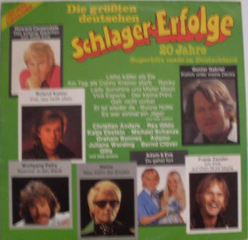 Cover Various - Die Größten Deutschen Schlager-Erfolge - 20 Jahre (2xLP, Comp) Schallplatten Ankauf