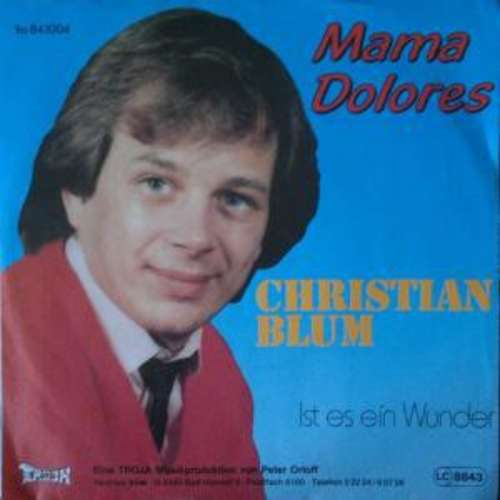 Cover Christian Blum - Mama Dolores (7, Single) Schallplatten Ankauf