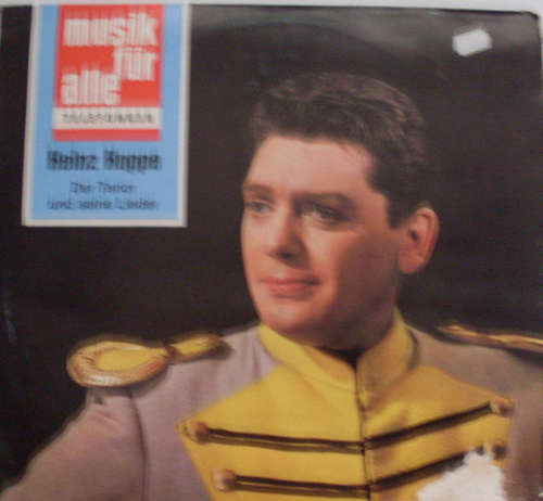 Cover Heinz Hoppe - Der Tenor Und Seine Lieder (LP, Comp) Schallplatten Ankauf