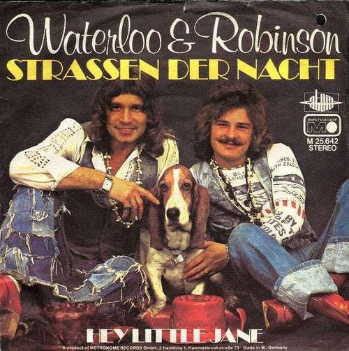 Cover Waterloo & Robinson - Strassen Der Nacht (7, Single) Schallplatten Ankauf