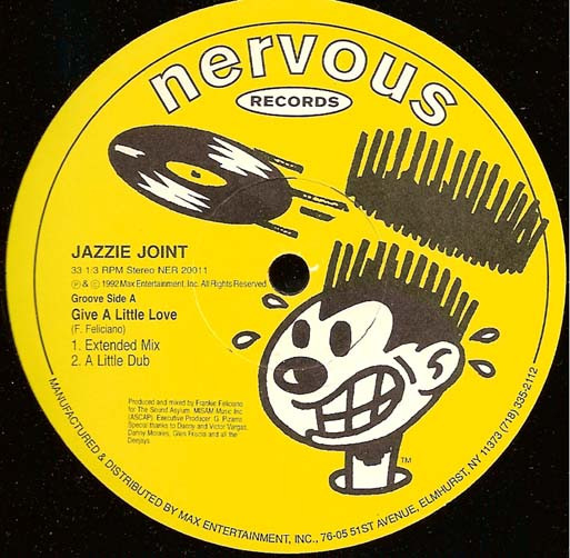 Cover Jazzie Joint - Give A Little Love (12) Schallplatten Ankauf