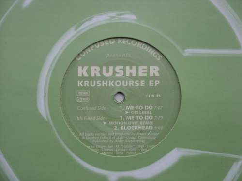 Cover Krusher (2) - Krushkourse EP (12, EP) Schallplatten Ankauf
