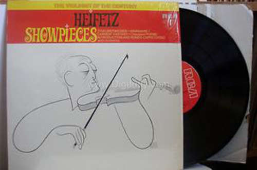 Cover Heifetz* - Showpieces (LP, Comp) Schallplatten Ankauf