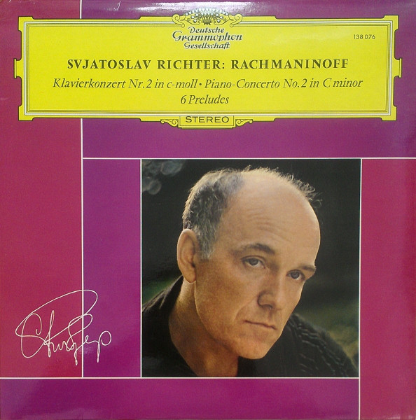 Cover Sergei Rachmaninoff* / Svjatoslav Richter* - Piano-Concerto No. 2 In C Minor • 6 Preludes (LP) Schallplatten Ankauf