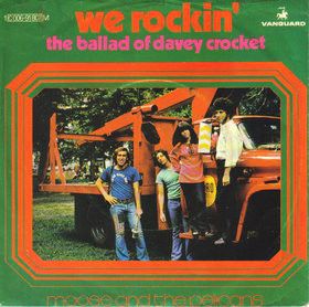 Cover Moose & The Pelicans - We Rockin' / The Ballad Of Davey Crocket (7, Single, Mono) Schallplatten Ankauf