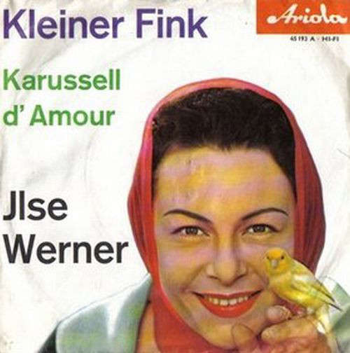 Cover Ilse Werner - Kleiner Fink (7, Single, Mono) Schallplatten Ankauf