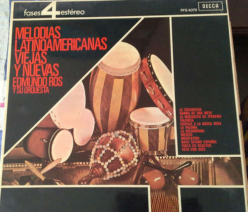 Cover Edmundo Ros And His Orchestra* - Latin Melodies Old And New (LP, Album) Schallplatten Ankauf
