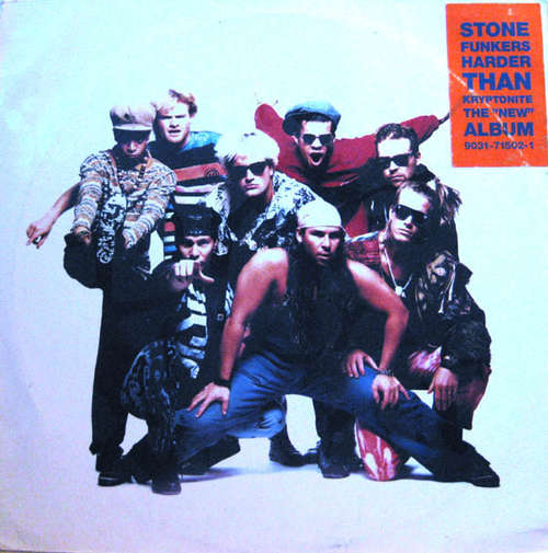 Cover Stonefunkers* - Harder Than Kryptonite (LP, Album) Schallplatten Ankauf