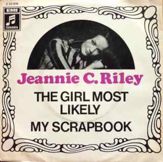 Cover Jeannie C. Riley - My Scrapbook / The Girl Most Likely (7, Single) Schallplatten Ankauf