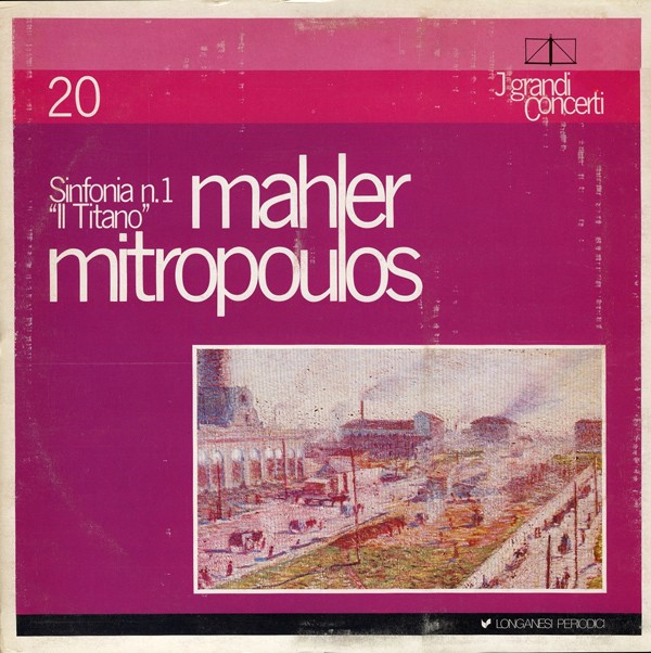 Cover Mahler*, Mitropoulos* - Sinfonia N.1  Il Titano (LP, Mono) Schallplatten Ankauf