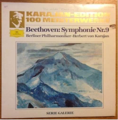 Cover Beethoven*, Herbert von Karajan, Berlin Philharmonic Orchestra* - Beethoven: Symphonie Nr.9 (LP) Schallplatten Ankauf
