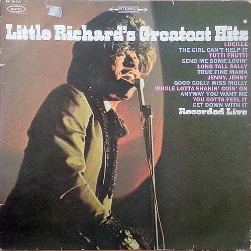 Cover Little Richard - Little Richard's Greatest Hits Recorded Live (LP, Album) Schallplatten Ankauf