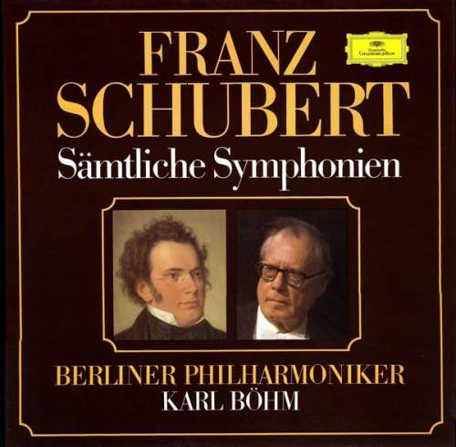 Cover Franz Schubert / Berliner Philharmoniker / Karl Böhm - Sämtliche Symphonien (5xLP + Box) Schallplatten Ankauf