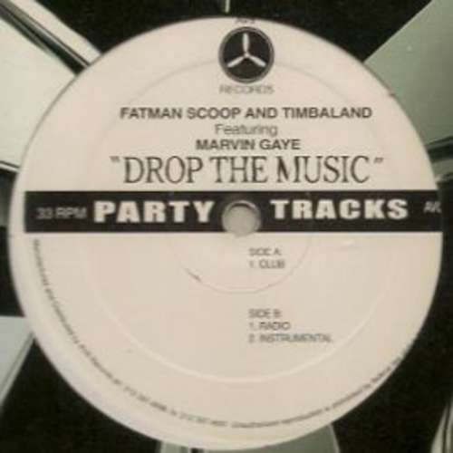 Cover Fatman Scoop And Timbaland Featuring Marvin Gaye - Drop The Music (12) Schallplatten Ankauf