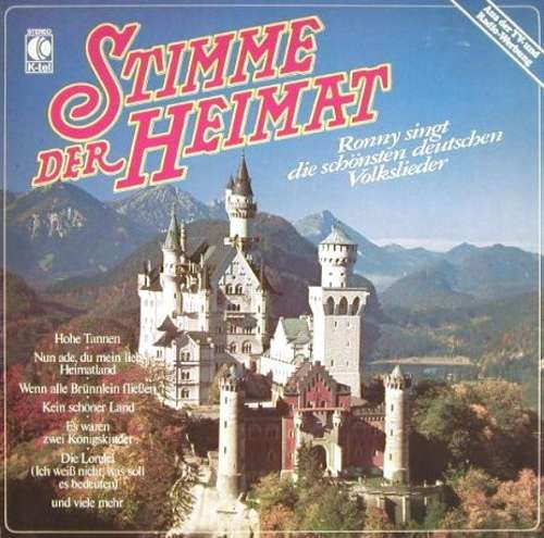 Cover Ronny (4) - Stimme Der Heimat (LP, Album) Schallplatten Ankauf