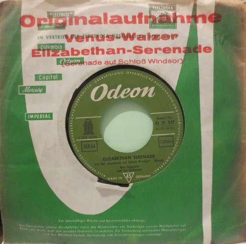 Cover Ron Goodwin And His Orchestra - Elisabethan-Serenade / Venus-Walzer (7, Single) Schallplatten Ankauf