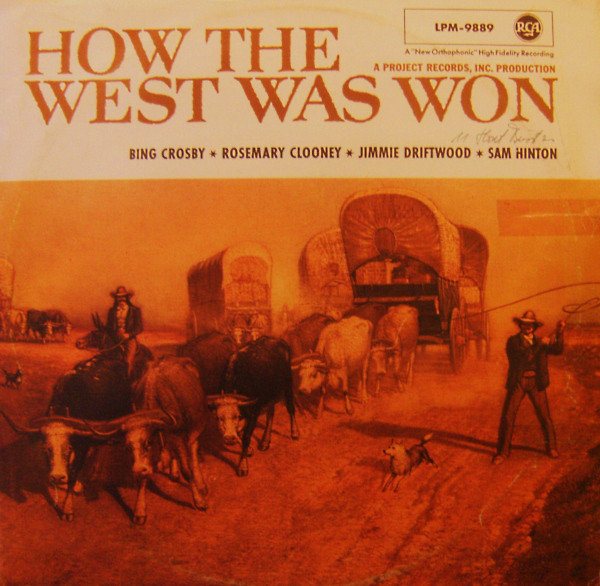 Cover Bing Crosby / Rosemary Clooney / Jimmie Driftwood* / Sam Hinton - How The West Was Won (LP, Album, Mono) Schallplatten Ankauf