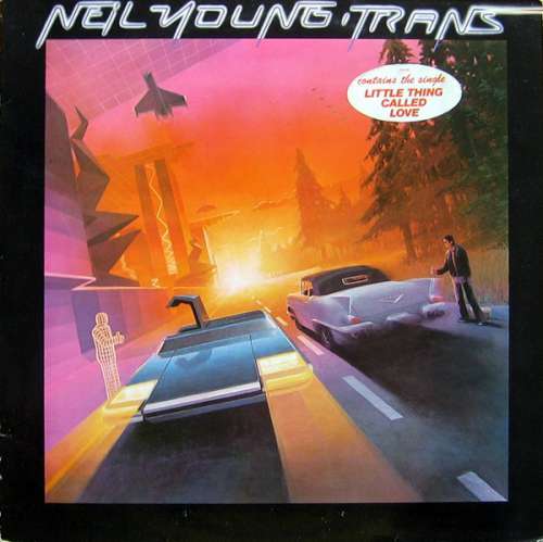 Cover Neil Young - Trans (LP, Album) Schallplatten Ankauf