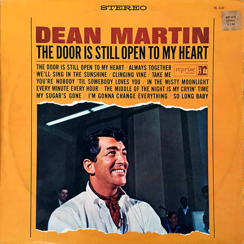 Cover Dean Martin - The Door Is Still Open To My Heart (LP, Album) Schallplatten Ankauf