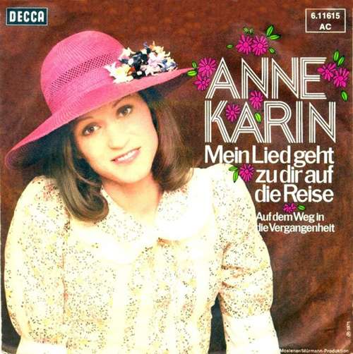 Cover Anne Karin - Mein Lied Geht Zu Dir Auf Die Reise (7, Single) Schallplatten Ankauf