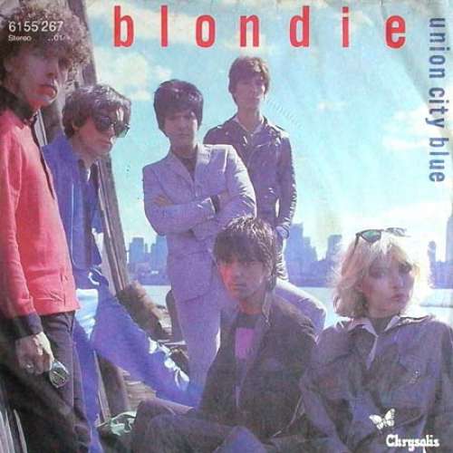 Cover Blondie - Union City Blue (7, Single) Schallplatten Ankauf