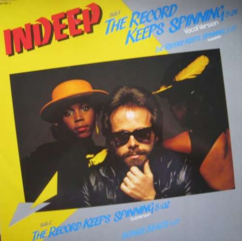 Cover Indeep - The Record Keeps Spinning (12) Schallplatten Ankauf