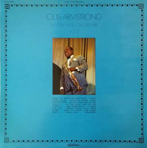 Cover Louis Armstrong - Integral Nice Concert - 1948 - Vol 2 (LP) Schallplatten Ankauf