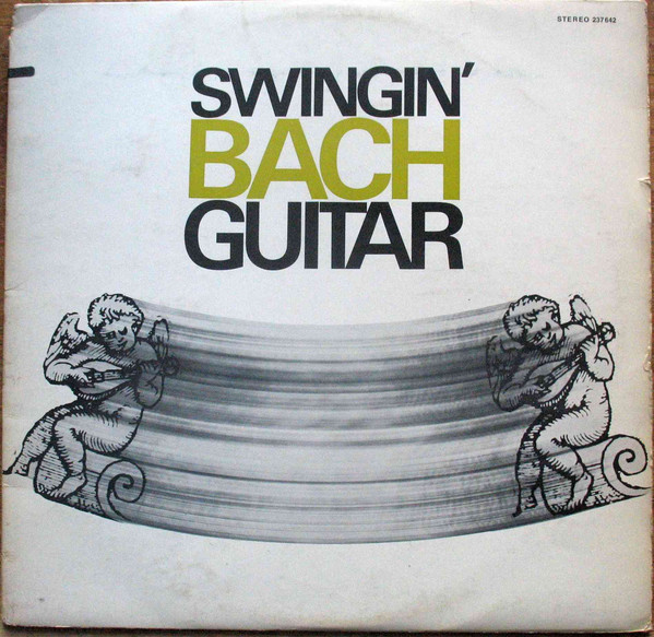 Cover Franz Löffler, Pierre Favre - Swingin' Bach Guitar (LP, Album) Schallplatten Ankauf