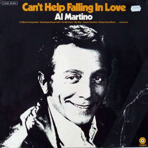 Cover Al Martino - Can't Help Falling In Love (LP) Schallplatten Ankauf