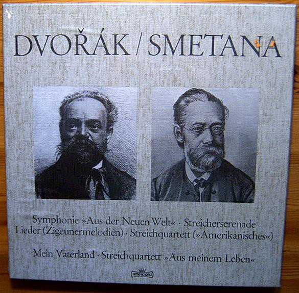 Cover Antonín Dvořák / Bedřich Smetana - Dvořák / Smetana (5xLP, Comp + Box) Schallplatten Ankauf