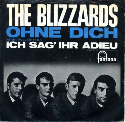 Cover The Blizzards - Ohne Dich (7, Single) Schallplatten Ankauf