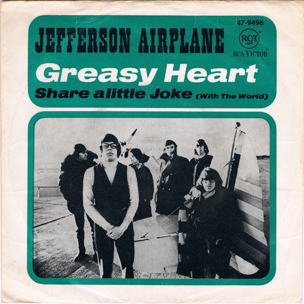 Bild Jefferson Airplane - Greasy Heart (7, Single) Schallplatten Ankauf