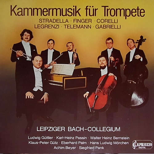 Cover Leipziger Bach-Collegium - Kammermusik Für Trompete (LP, Album) Schallplatten Ankauf