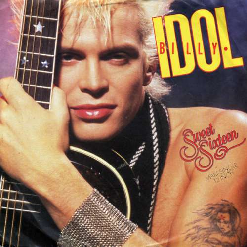 Cover Billy Idol - Sweet Sixteen (12, Maxi) Schallplatten Ankauf